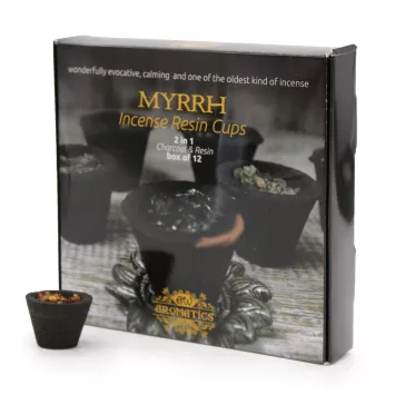 Duftende Räucherharz Becher - Myrrhe