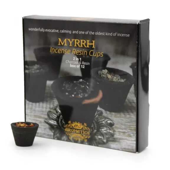 Duftende Räucherharz Becher - Myrrhe Duftende Räucherharz Becher - Myrrhe