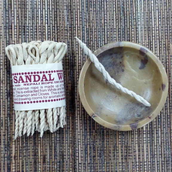 Reine Kräuter Weihrauchseil - Sandelholz und Gewürz Reine Kräuter Weihrauchseil - Sandelholz und Gewürz