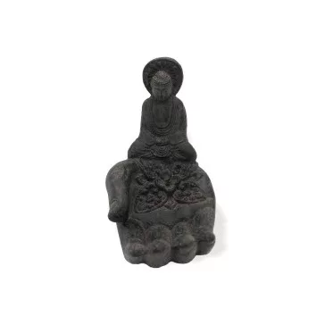 Buddha Räucherstäbchenhalter – Hand (schwarz)