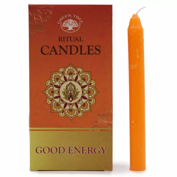 10 Zeremonienkerzen – Gute Energie 10 Zeremonienkerzen – Gute Energie
