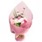 Stehender Seifenblumenstrauß - Rosa
