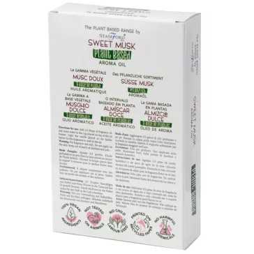    Stamford Aromatisches Öl auf pflanzlicher Basis Süßer Moschus (10ml)
