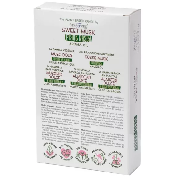  Stamford Aromatisches Öl auf pflanzlicher Basis Süßer Moschus (10ml)
