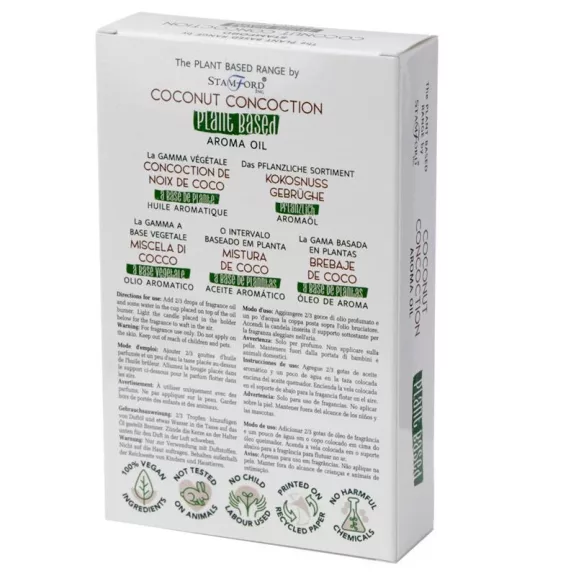 Stamford Pflanzliches Kokos-Aromaöl (10ml)