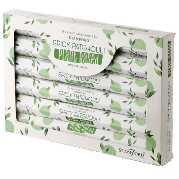 Räucherstäbchen auf pflanzlicher Basis – Würziges Patchouli