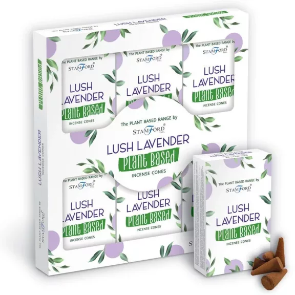 Pflanzliche Räucherkegel - Lavendel Pflanzliche Räucherkegel - Lavendel