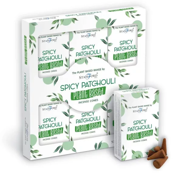 Pflanzliche Räucherkegel - Würziger Patchouli Pflanzliche Räucherkegel - Würziger Patchouli