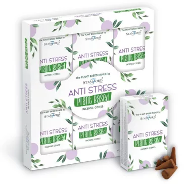 Pflanzliche Räucherkegel - Anti Stress