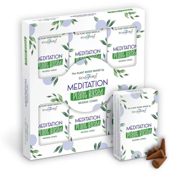 Pflanzliche Räucherkegel - Meditation Pflanzliche Räucherkegel - Meditation