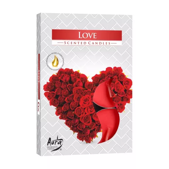 Duft-Teelichter – 6 Stück – Liebe Duft-Teelichter – 6 Stück – Liebe