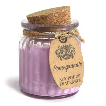 Sojawachsduftkerze Granatapfel  
