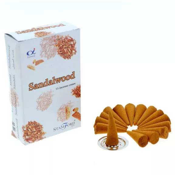 Duftende Kegel - Sandelholz Duftende Kegel - Sandelholz