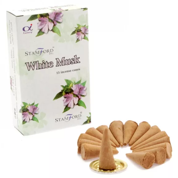 Duftende Kegel - Weißer Moschus Duftende Kegel - Weißer Moschus