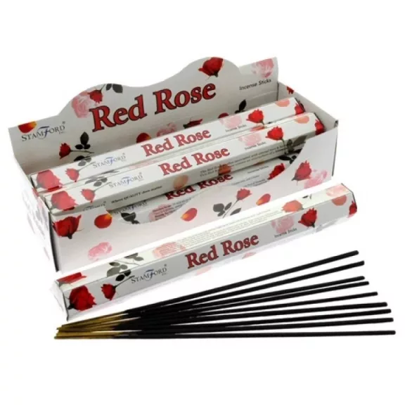 Premium Räucherstäbchen – Rote Rose Premium Räucherstäbchen – Rote Rose