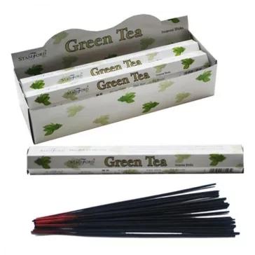Premium Räucherstäbchen – Grüner Tee