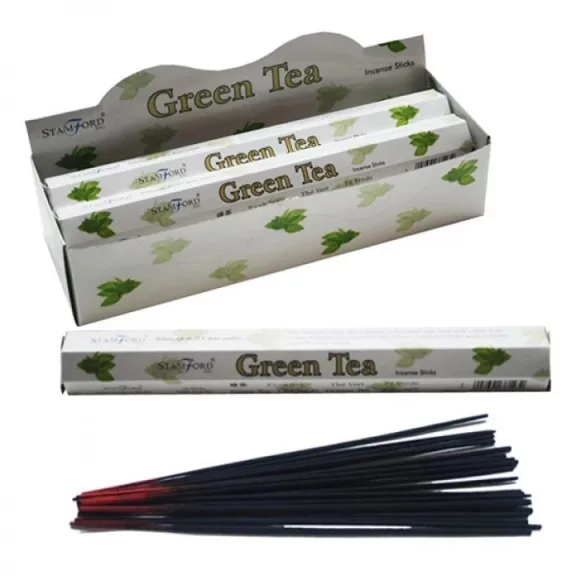 Premium Räucherstäbchen – Grüner Tee Premium Räucherstäbchen – Grüner Tee