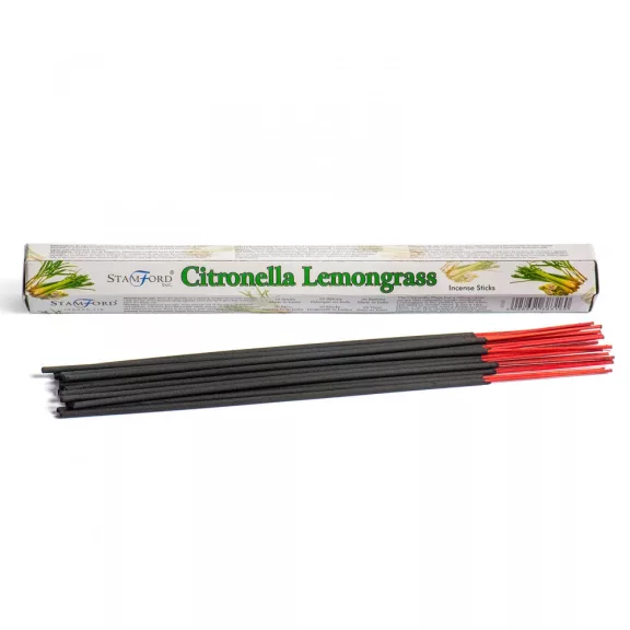 Premium Räucherstäbchen – Zitronella & Zitronengras Premium Räucherstäbchen – Zitronella & Zitronengras