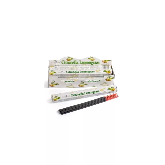 Premium Räucherstäbchen – Zitronella & Zitronengras Premium Räucherstäbchen – Zitronella & Zitronengras