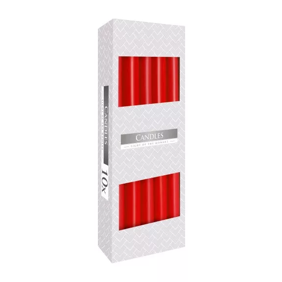 Getauchte Spitzkerzen – Rot Getauchte Spitzkerzen – Rot