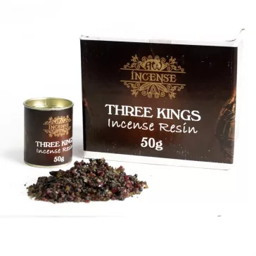 Duftendes Räucherharz 50g - Drei Könige