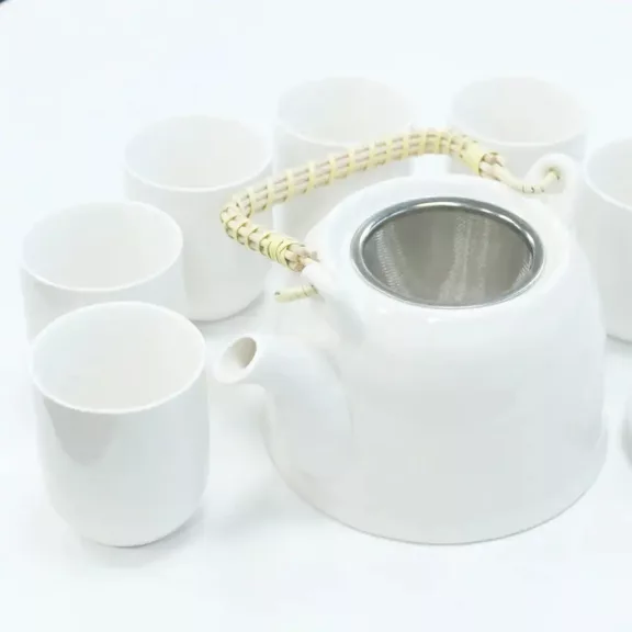 Teeservice - Klassisch Weiß Teeservice - Klassisch Weiß