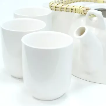 Teeservice - Klassisch Weiß