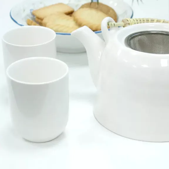 Teeservice - Klassisch Weiß Teeservice - Klassisch Weiß
