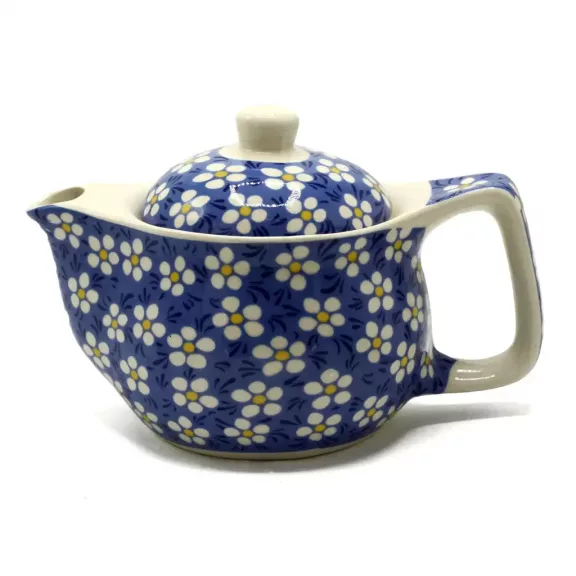 Kleiner Teekessel - Blaue Gänseblümchen Kleiner Teekessel - Blaue Gänseblümchen