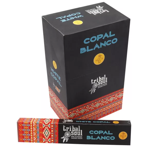 Tribal Räucherstäbchen – Weißer Kopal Tribal Räucherstäbchen – Weißer Kopal