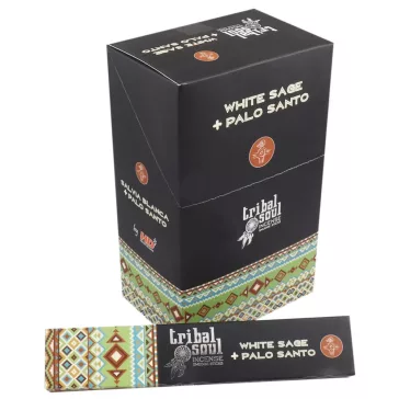 Tribal Räucherstäbchen – Weißer Salbei und Palo Santo