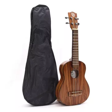 Handgefertigte Ukulele - Natur Schattiert (4 Saiten)
