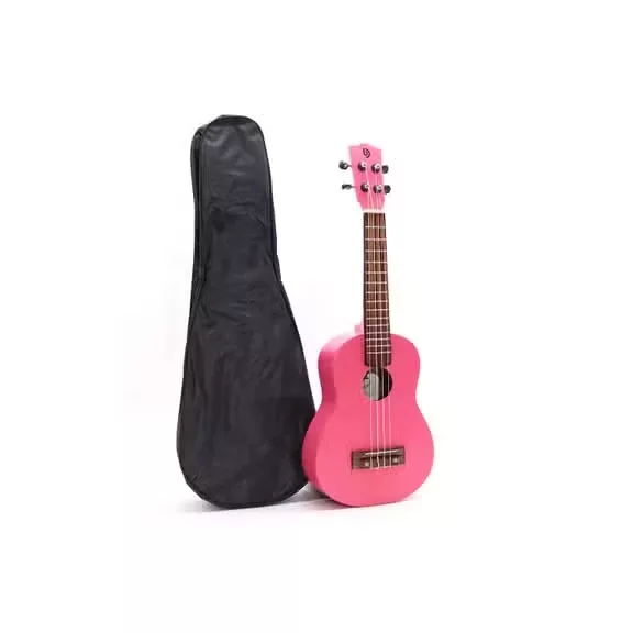 Handgefertigte Ukulele - Rosa (4 Saiten) Handgefertigte Ukulele - Rosa (4 Saiten)