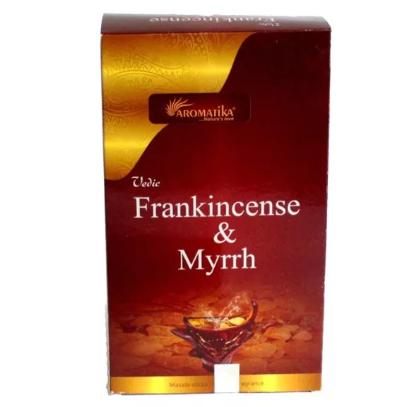 Vedic Räucherstäbchen – Weihrauch und Myrrhe Vedic Räucherstäbchen – Weihrauch und Myrrhe