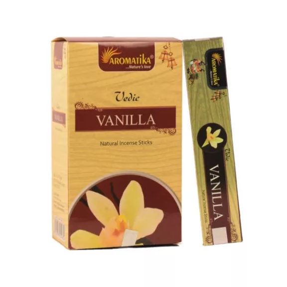 Vedic Räucherstäbchen – Vanille Vedic Räucherstäbchen – Vanille