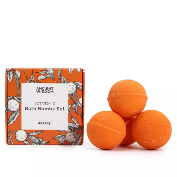 C-VITAMIN BADEBOMBEN-SET 4 STÜCK C-VITAMIN BADEBOMBEN-SET 4 STÜCK