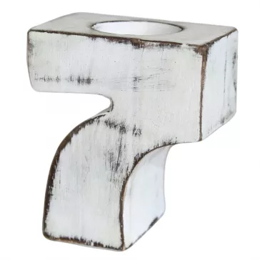 Holz-Geburtstagszahl - Nr.7