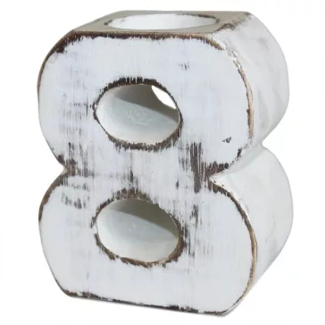 Holz-Geburtstagszahl - Nr.8