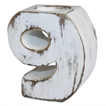 Holz-Geburtstagszahl - Nr.9