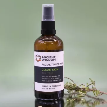 Tonisierendes Gesichtsspray - Hamamelis und Teebaumöl 100ml