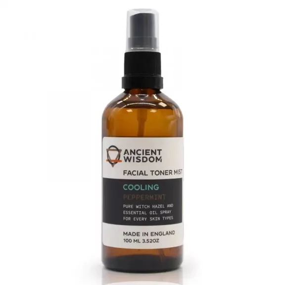 Tonisierendes Gesichtsspray - Hamamelis und Pfefferminze 100ml Tonisierendes Gesichtsspray - Hamamelis und Pfefferminze 100ml