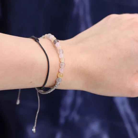 Zwillinge – Sternzeichen Kerze mit Kristallen und Armband