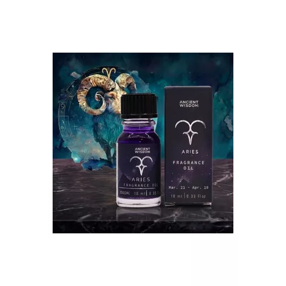 Widder Sternzeichen Duftöl – Magie von Quarz und Frische 10ml Widder Sternzeichen Duftöl – Magie von Quarz und Frische 10ml