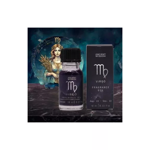 Jungfrau Sternzeichen Duftöl – Zauber von Holzachat und Oud 10ml Jungfrau Sternzeichen Duftöl – Zauber von Holzachat und Oud 10ml