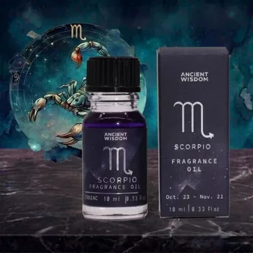   Skorpion Sternzeichen Duftöl – Obsidian und der Zauber von dunklem Kaffee 10ml