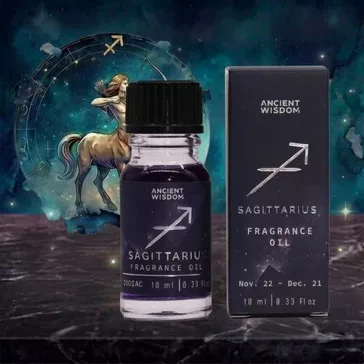   Schütze Sternzeichen Duftöl – Magie des türkisfarbenen Taus 10 ml