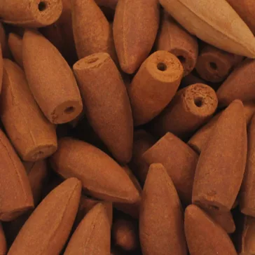   Flüssiger Rauch" Duftende Kegel - Sandelholz - 500 Gramm / Packung"