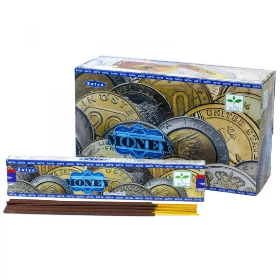 Satya Räucherstäbchen 15 g – Geld Satya Räucherstäbchen 15 g – Geld