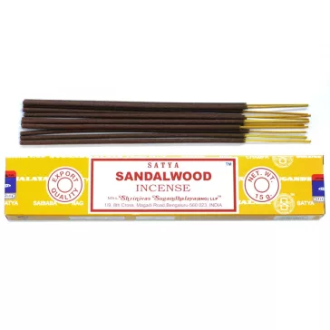 Satya Räucherstäbchen 15 g – Sandelholz