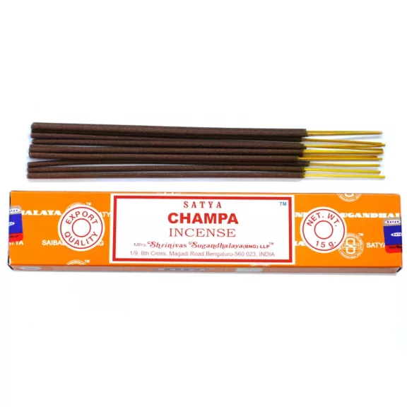 Satya Räucherstäbchen 15 g – Champa Satya Räucherstäbchen 15 g – Champa